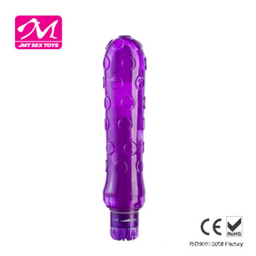 Women Personal Sex Vibrators Purple Rubber Dildo